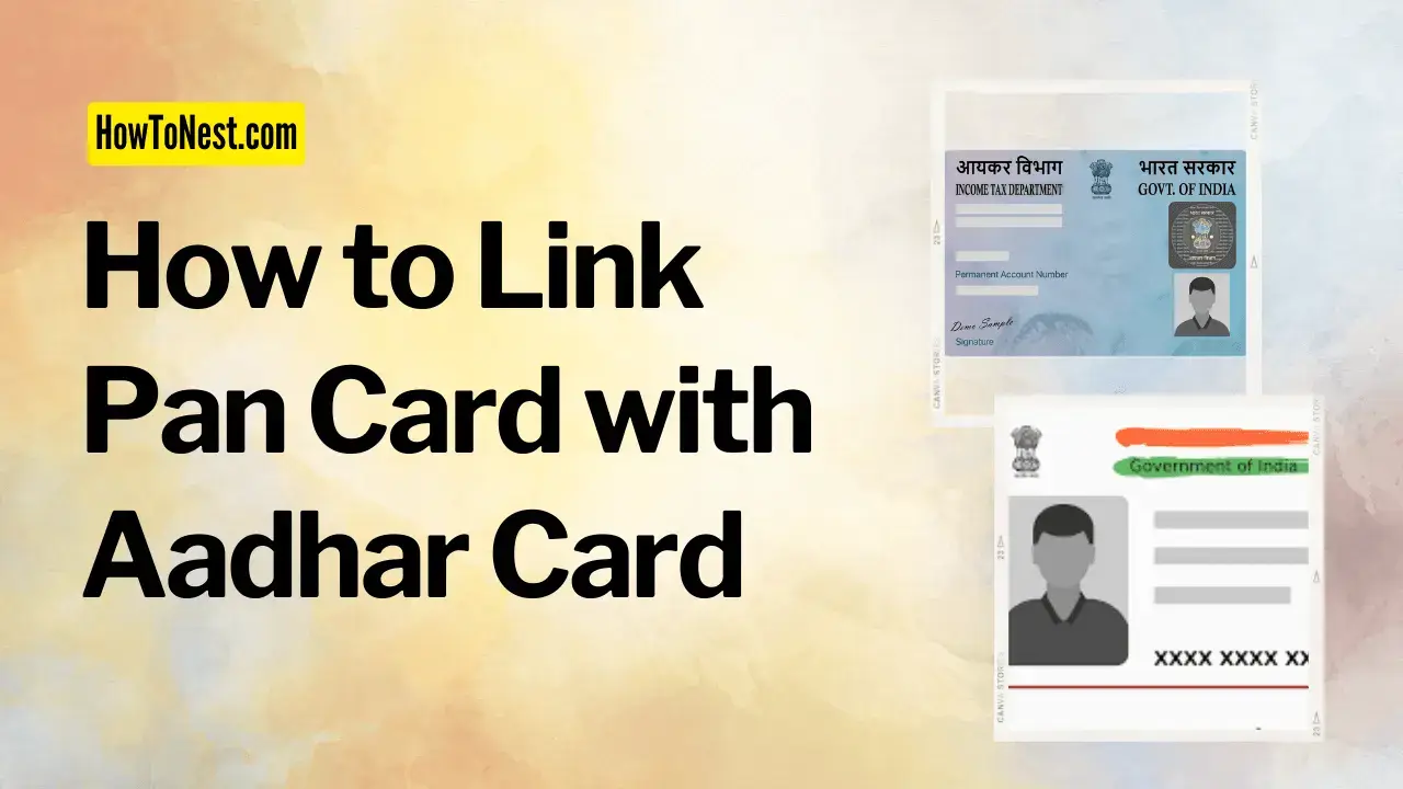 How to Link Pan Card with Aadhar Card