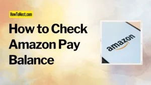 How to Check Amazon Pay Balance