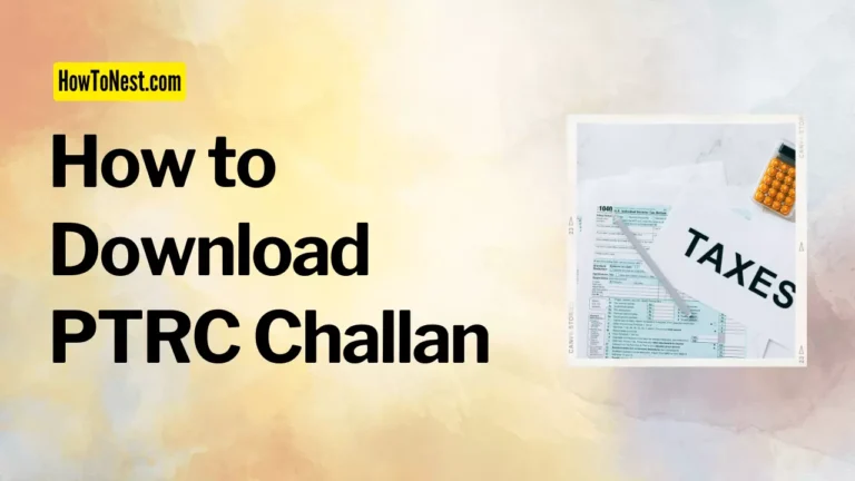 How to Download PTRC Challan